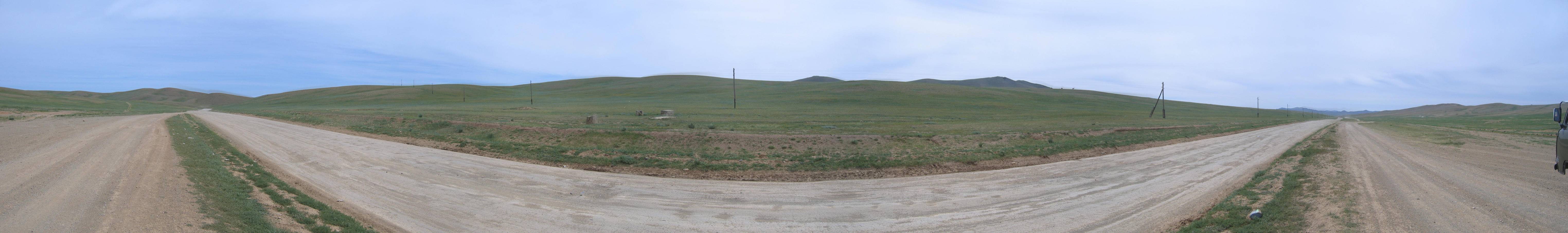 Fahrt zum Zeltcamp 1 6 Panorama